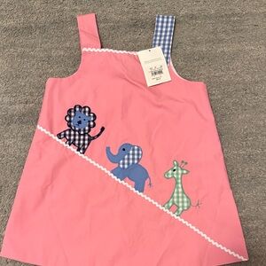 Beaufort Bonnet Pink Animal Print Dress NWT